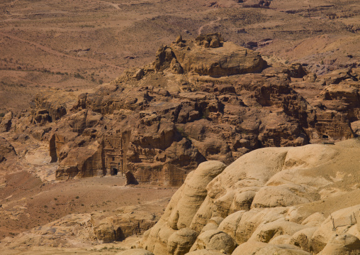 Elevated View Of Petra, Jordan