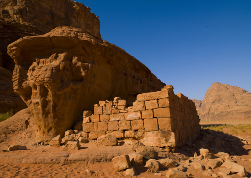 Lawrence Of Arabia's House In Wadi Rum, Jordan