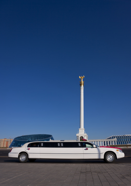 Limo On Kazakh Eli Square, Astana, Kazakhstan