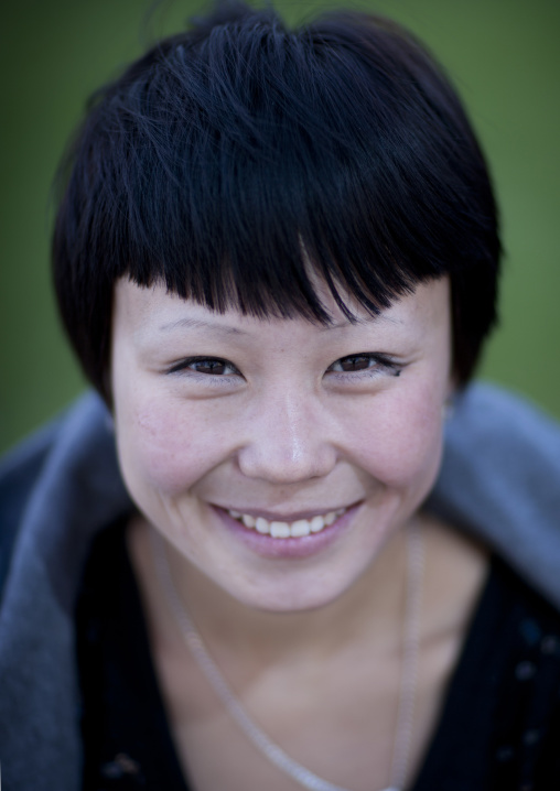 Ethnic Kazakh Woman In Astana, Kazakhstan