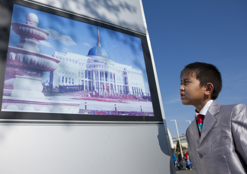 Dida, A Kid In Astana, Kazakhstan