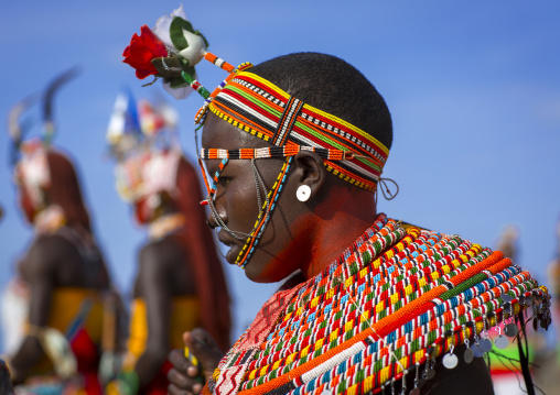 Rendille tribeswomen, Turkana lake, Loiyangalani, Kenya