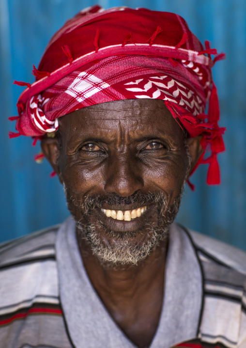 Gabbra tribe man, Chalbi desert, Kalacha, Kenya