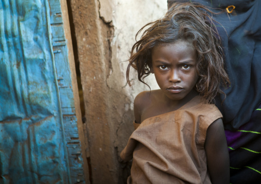 Borana tribe girl, Marsabit district, Marsabit, Kenya