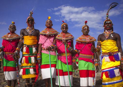 Rendille tribeswomen, Turkana lake, Loiyangalani, Kenya