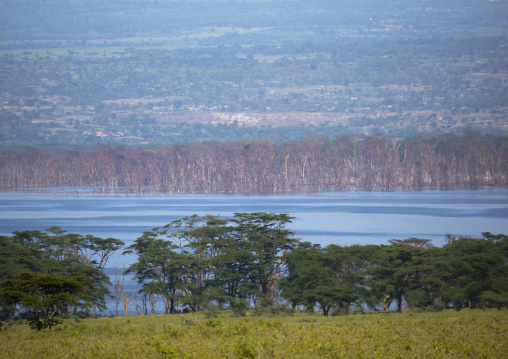 Panoramic view, Nakuru district of the rift valley province, Nakuru, Kenya