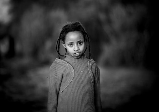 Borana tribe girl, Marsabit district, Marsabit, Kenya