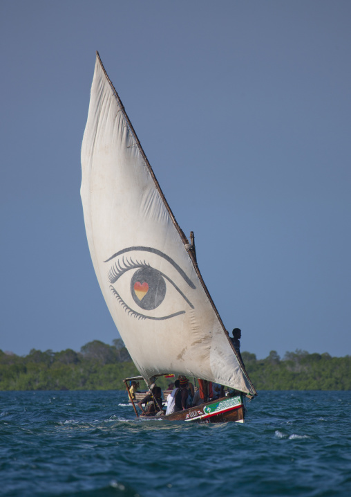 Dhow race during the Maulid festival, Lamu County, Lamu, Kenya