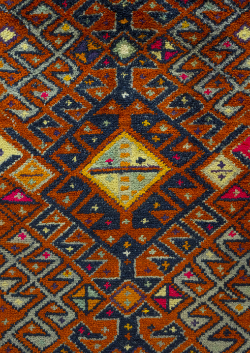 Carpet From The Textile Museum Inside The Citadel, Erbil, Kurdistan, Iraq