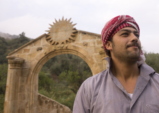 Sinjar Refugee In Lalesh Temple, Kurdistan, Iraq