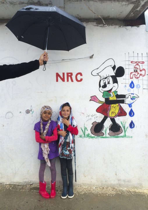 Children In Domiz Syrian Refugee Camp, Erbil, Kurdistan, Iraq