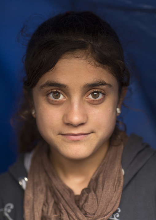 Yezidi Refugee Woman Displaced From Sinjar Living In Lalesh Temple, Kurdistan, Iraq