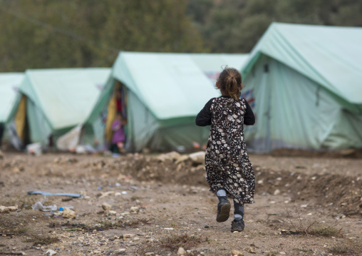 Yezedi Refugee Child From Sinjar, Lalesh, Kurdistan, Iraq