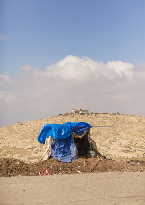 Kurdish Shelter On The Frontline, Duhok, Kurdistan, Iraq