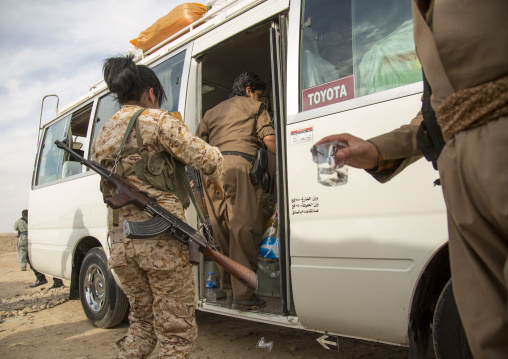 Peshmergas Women Of The 2Nd Battalion On The Frontline, Taza, Kurdistan, Iraq