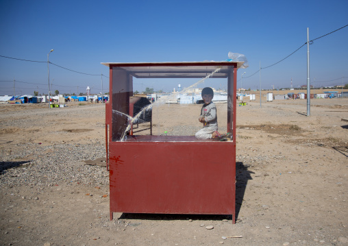 Little Shop Inside Qushtapa Refugee Camp, Erbil, Kurdistan, Iraq