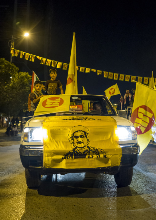 Kdp Meeting During Elections, Suleymanyah, Kurdistan, Iraq