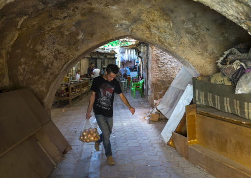 Man In The Old Bazaar, Koya, Kurdistan, Iraq