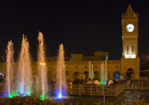 Erbil Dancing Fountain, Kurdistan, Iraq