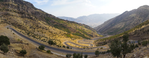 Mountain Road, Barzan, Kurdistan, Iraq