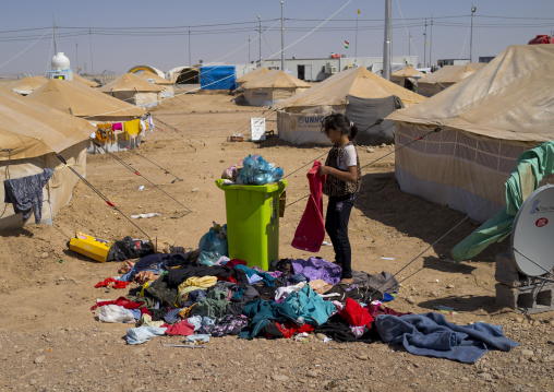 Syrian Refugee Camp, Erbil, Kurdistan, Iraq