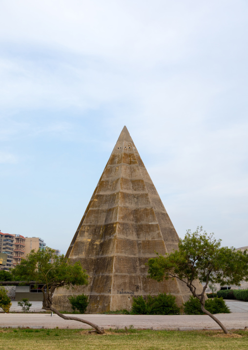 Recreational area for kids in the  Rachid Karami international exhibition center designed by brazilian architect Oscar Niemeyer, North Governorate, Tripoli, Lebanon