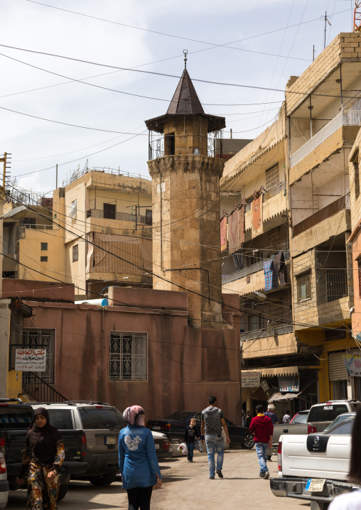 Old mosque in the city center, Beqaa Governorate, Baalbek, Lebanon