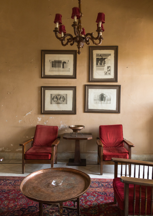 Palmyra hotel lobby, Beqaa Governorate, Baalbek, Lebanon