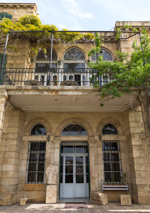 Palmyra hotel entrance, Beqaa Governorate, Baalbek, Lebanon