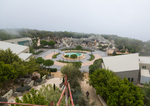 War museum operated by Hezbollah called the tourist landmark of the resistance or museum for resistance tourism, South Governorate, Mleeta, Lebanon