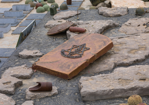 War museum operated by Hezbollah called the tourist landmark of the resistance or museum for resistance tourism, South Governorate, Mleeta, Lebanon