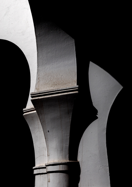 Arches in an old house, Cyrenaica, Benghazi, Libya