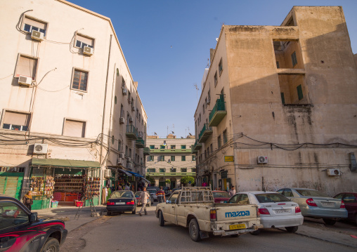 Building from the italian settlement, Tripolitania, Tripoli, Libya