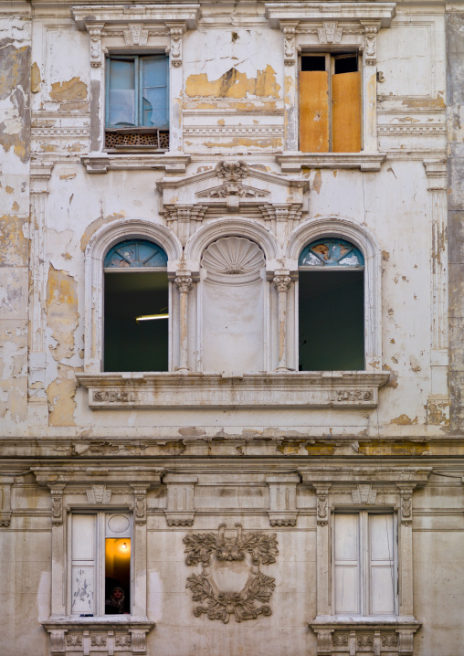 Building from the italian settlement, Tripolitania, Tripoli, Libya