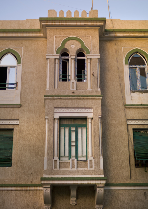 Building from the italian settlement, Tripolitania, Tripoli, Libya