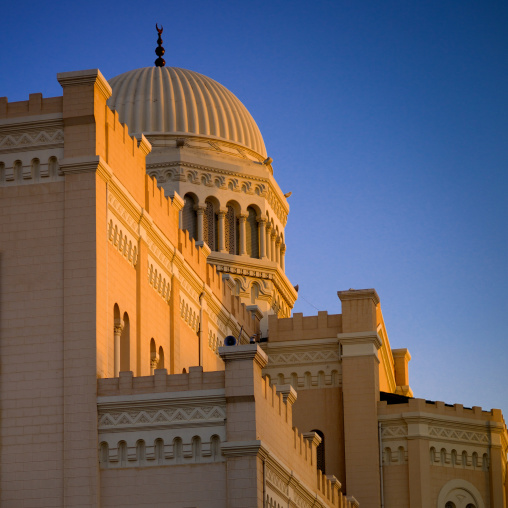 Former cathedral in algeria square converted to a mosque after the italian rule, Tripolitania, Tripoli, Libya