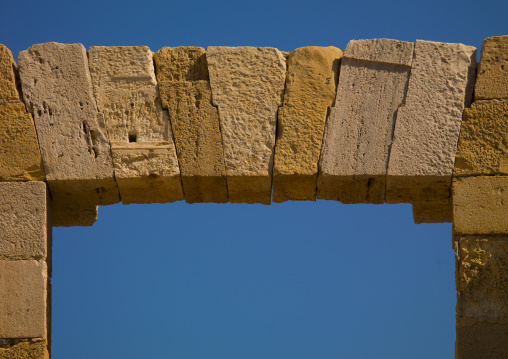 Leptis magna arch, Tripolitania, Khoms, Libya