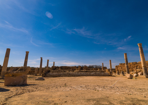 Ruins of a temple, Tripolitania, Sabratha, Libya