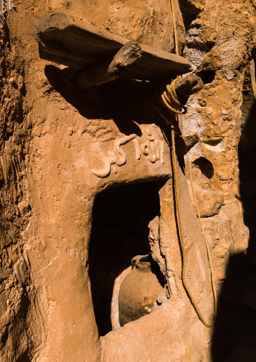 Old ksar with granaries, Tripolitania, Nalut, Libya