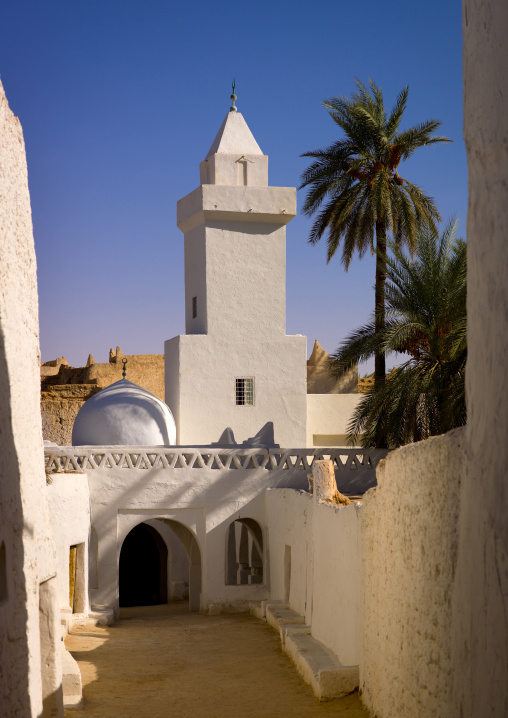 Osman mosque in jarasan street, Tripolitania, Ghadames, Libya