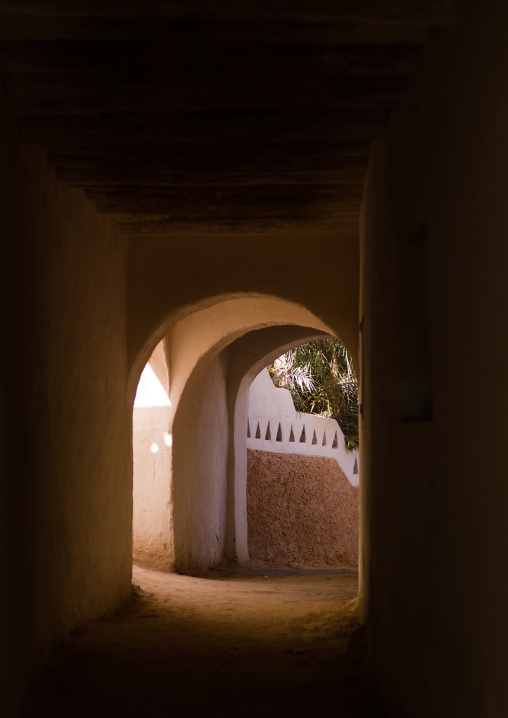 Narrow street in the old town, Tripolitania, Ghadames, Libya