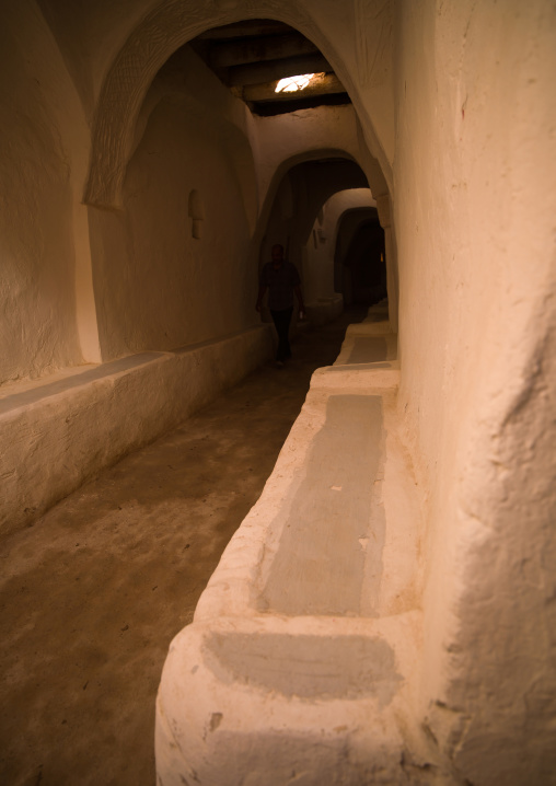 Narrow street in the old town, Tripolitania, Ghadames, Libya