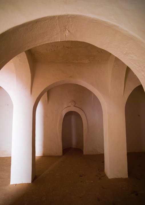 Arches in an old mosque, Tripolitania, Ghadames, Libya