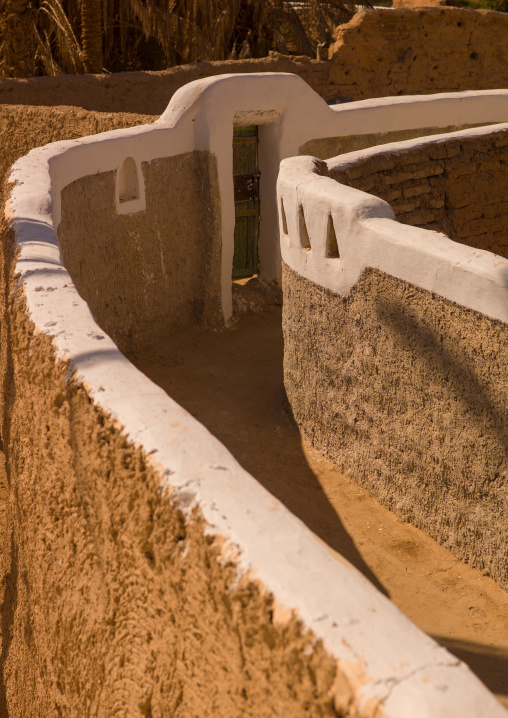 Narrow street in the old town, Tripolitania, Ghadames, Libya