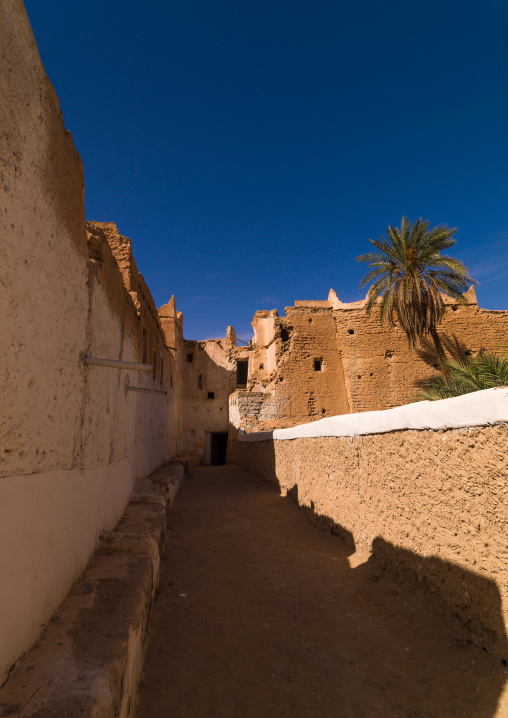 Narrow street in the old town, Tripolitania, Ghadames, Libya