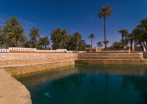 Ain al-faras aka horse fountain, Tripolitania, Ghadames, Libya