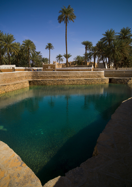 Ain al-faras aka horse fountain, Tripolitania, Ghadames, Libya