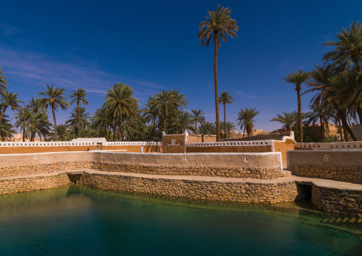 Ain al-faras aka horse fountain, Tripolitania, Ghadames, Libya