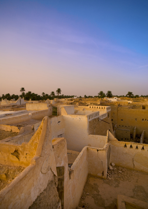 Roofs of the old town, Tripolitania, Ghadames, Libya