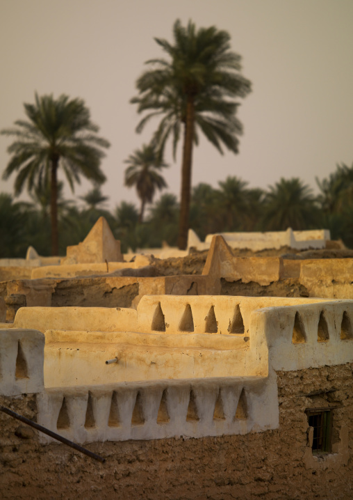 Roofs of the old town, Tripolitania, Ghadames, Libya